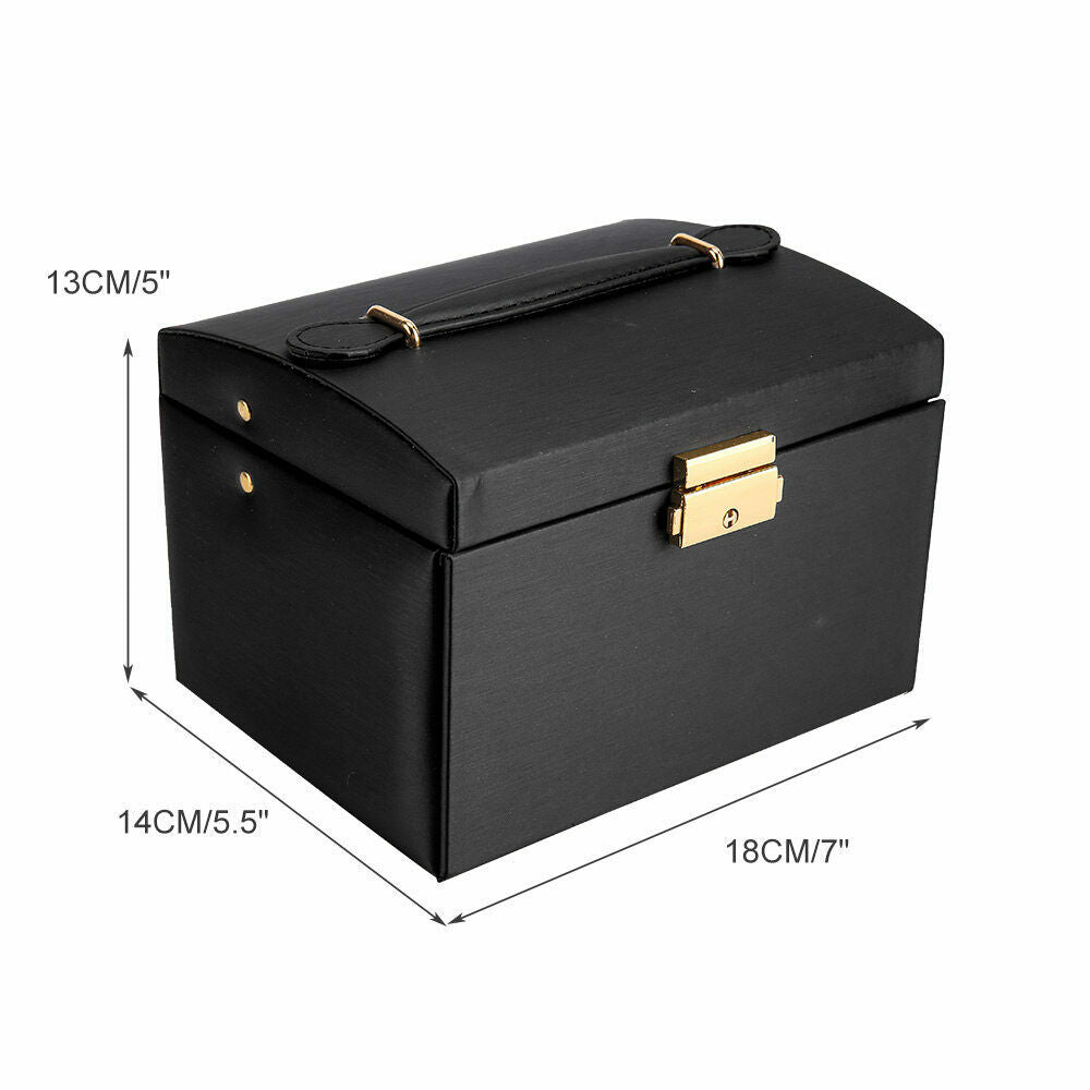 Large Jewellery Box Organizer Ring Earring Display Storage