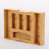 Ziplock Bag Storage Organizer Bamboo Holder