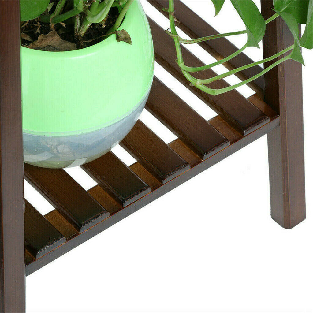 Indoor Plant Stand Flower Shelf Corner Florist Display Rack