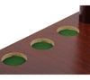7 Holes Wooden Billiard Cue Bracket Durable Pool Cue Rack