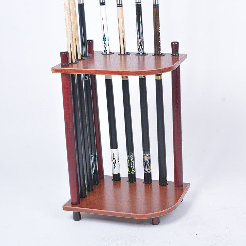 7 Holes Wooden Billiard Cue Bracket Durable Pool Cue Rack – Smart Home