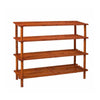 4/5 Tiers Shoe Rack Storage Wooden Organizer Shelf