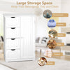 Bathroom Cabinet Toilet Storage Organizer Cupboard with Drawers