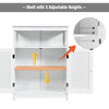 Bathroom Wooden Storage Cabinet Toilet Organiser