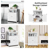 Bathroom Wooden Storage Cabinet Toilet Organiser