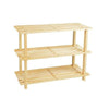 2/3 Tiers Shoe Rack Storage Wooden Organizer Shelf