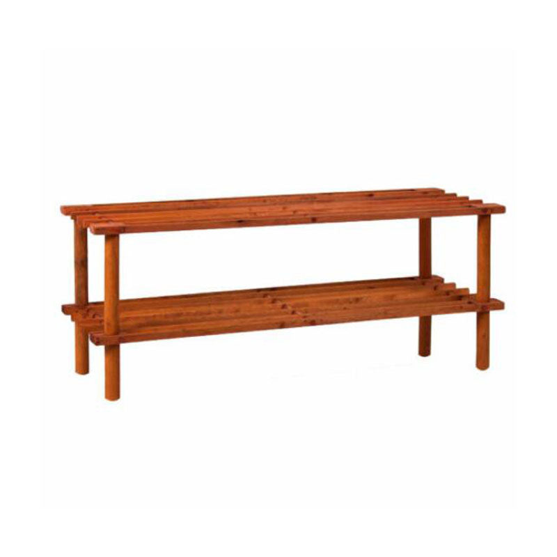 2/3 Tiers Shoe Rack Storage Wooden Organizer Shelf