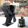 5 Blade Heat Fan Fireplace Heater