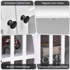 Storage Cabinet Cupboard Buffet Sideboard With Glass Door