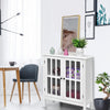 Storage Cabinet Cupboard Buffet Sideboard With Glass Door