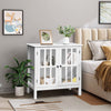 Storage Cabinet Cupboard Buffet Sideboard With Glass Door