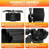 6 Blades Fireplace Fan Heater