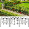 5PCS Metal Garden Fence Interlocking