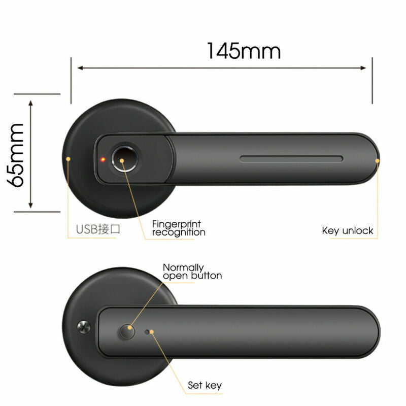 Electronic Smart Fingerprint Door Lock