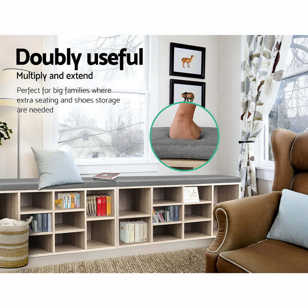 Shoe Cabinet Bench Shoes Storage Rack Organiser