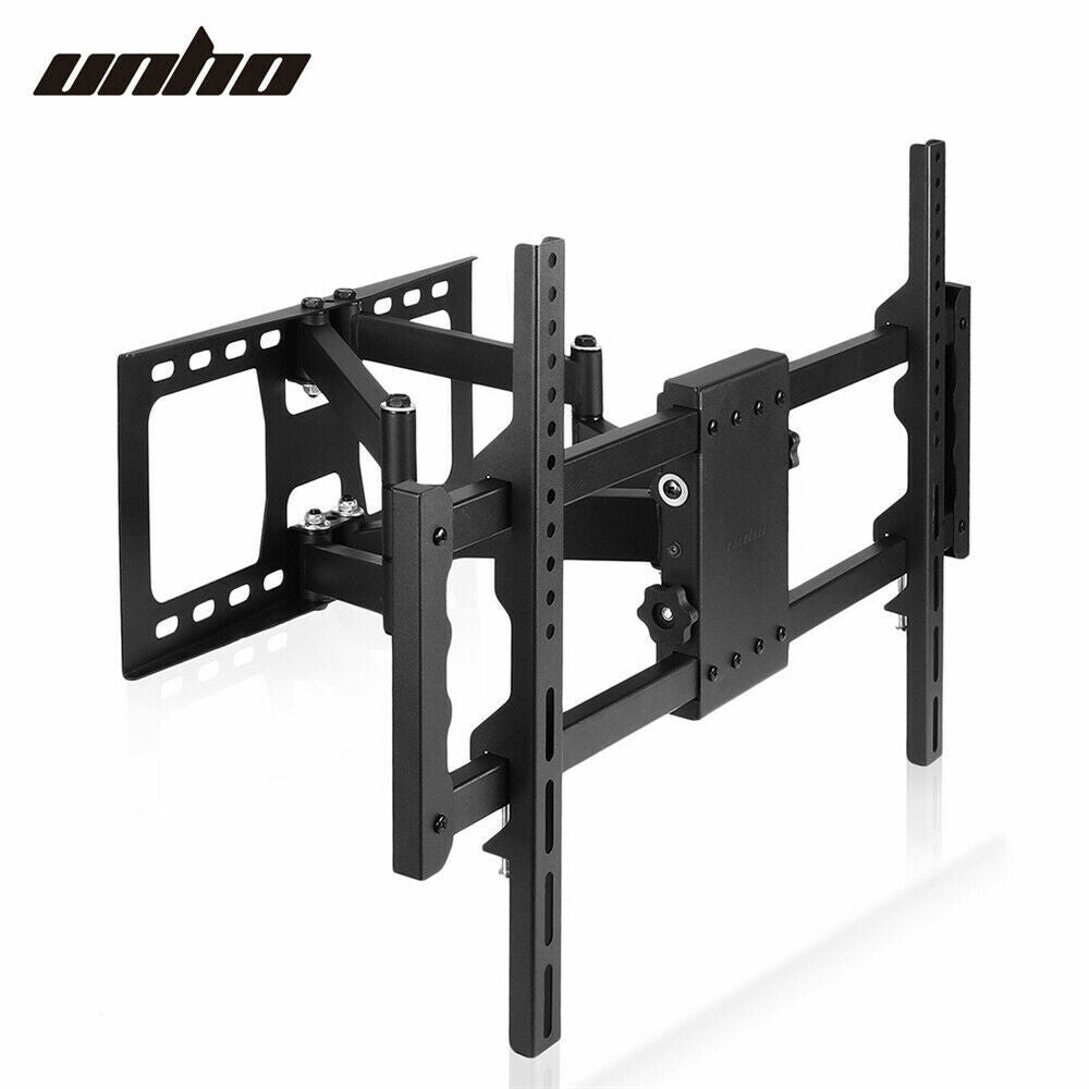 32-85" Swivel TV Wall Mount Dual Cantilever Extension Arms 80KG