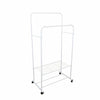 Freestanding Garment Clothes Rack Wire Shelving Stand Bedroom Coat Clothing Rack