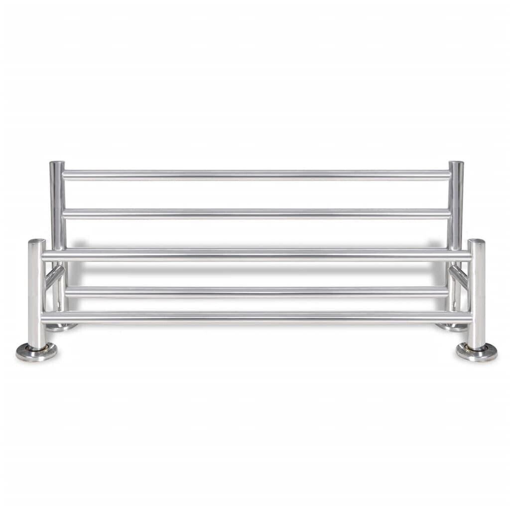 Stainless Steel Towel Rack with 6 Tubes