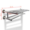 Stainless Steel Towel Rack with 6 Tubes