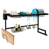 Dish Drying Rack Over Sink Stainless Steel Dish Drainer Organizer 2 Tier 65cm 85cm