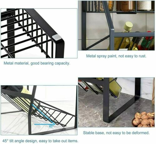 Seasoning Spice Bottle Rack Shelf Storage Stand