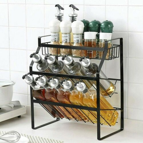 Seasoning Spice Bottle Rack Shelf Storage Stand