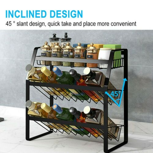Seasoning Spice Bottle Rack Shelf Storage Stand