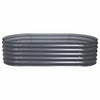 Galvanised Raised Steel Garden Bed Planter 160X80X42CM
