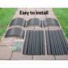 Galvanised Raised Steel Garden Bed Planter 160X80X42CM
