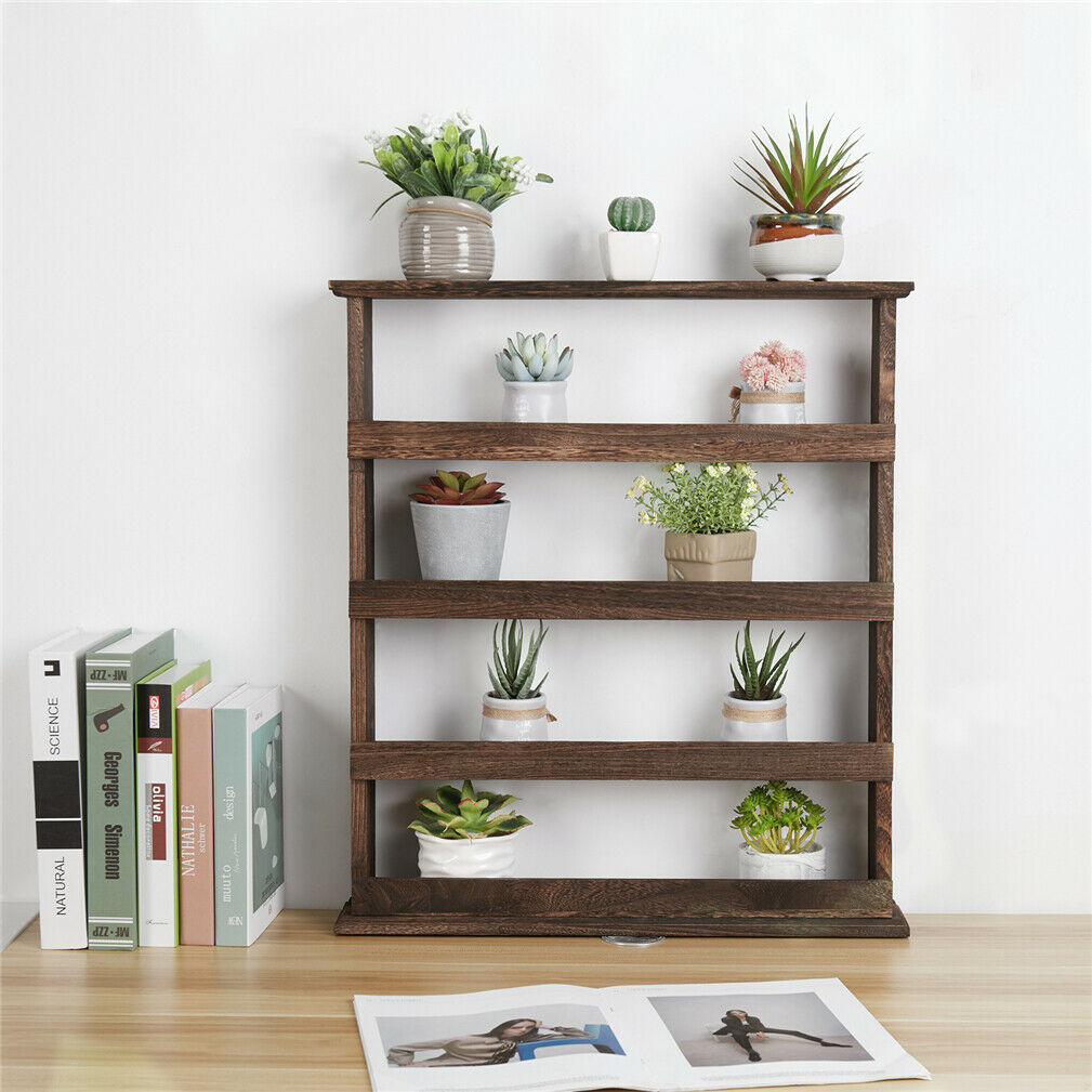 Multi-Tier Wooden Spice Rack Shelf for Kitchen Cabinet – Smart Home