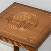 2/3Tier End Table Bamboo Square Oriental Table Bedside Chairside Table Furniture