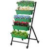 Rolling Vertical Raised Garden Bed Grow Herbs Vegetables Planter