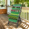 Rolling Vertical Raised Garden Bed Grow Herbs Vegetables Planter