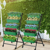 Rolling Vertical Raised Garden Bed Grow Herbs Vegetables Planter
