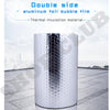 30M*1.2M silver air bubble cell insulation reflective foil roof aluminium