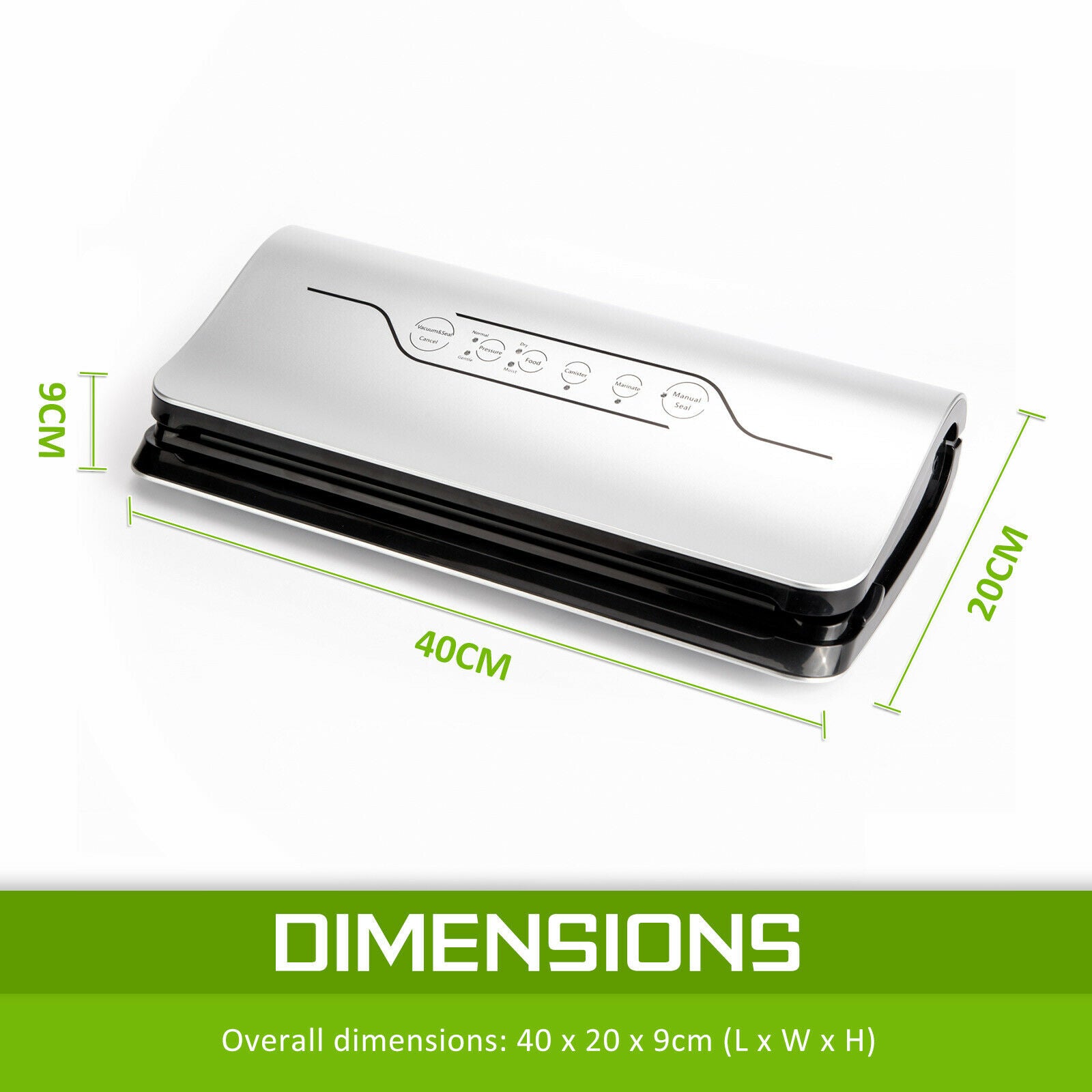 Vacuum Food Sealer Dry/Moisture Machine