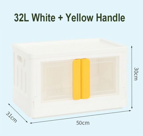 32L Stackable Foldable Storage Container Organizer