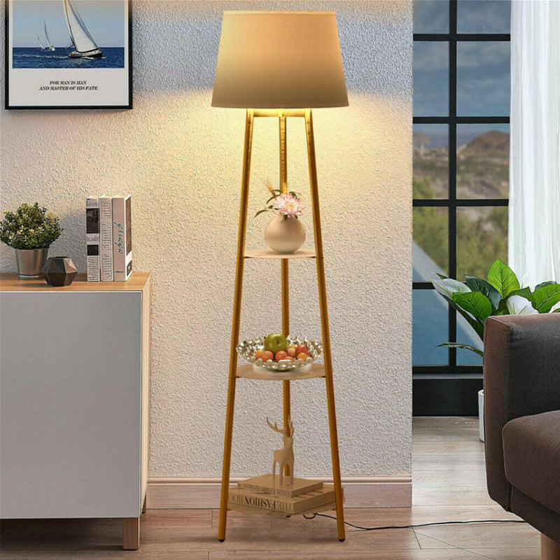 Plexiglass LED Floor Lamp Light Storage