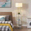Plexiglass LED Floor Lamp Light Storage