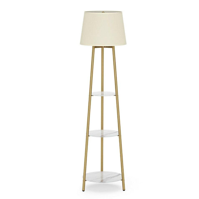 Plexiglass LED Floor Lamp Light Storage