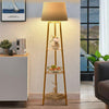 Plexiglass LED Floor Lamp Light Storage