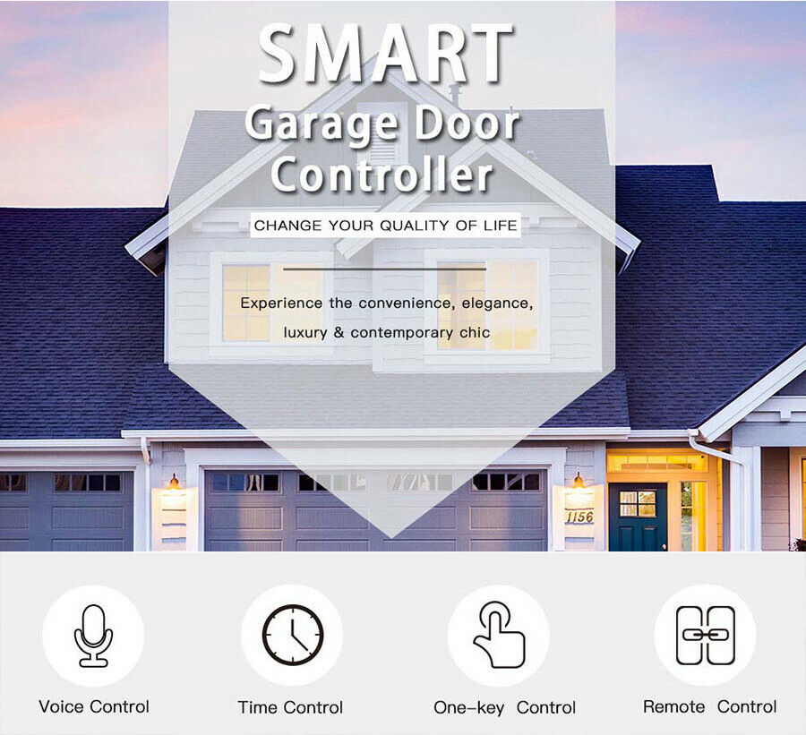 WIFI Wireless APP Remote Controller Smart Home Garage Door Opener