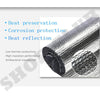 30M*1.2M silver air bubble cell insulation reflective foil roof aluminium