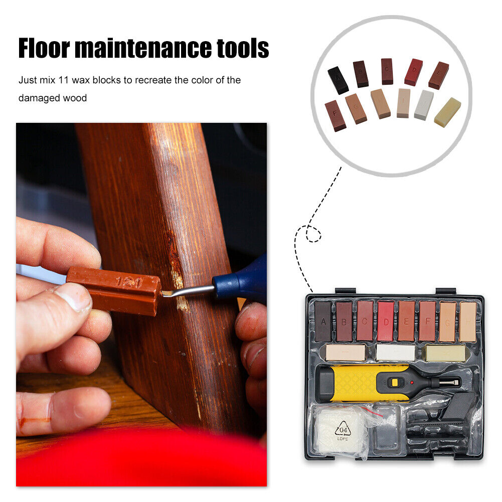 Laminate Floor Repair Kit Furniture Scratch Fix Wax System