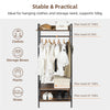 Large Garment Coat Rack Shoe Rack for Entryway Bedroom
