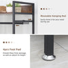Large Garment Coat Rack Shoe Rack for Entryway Bedroom
