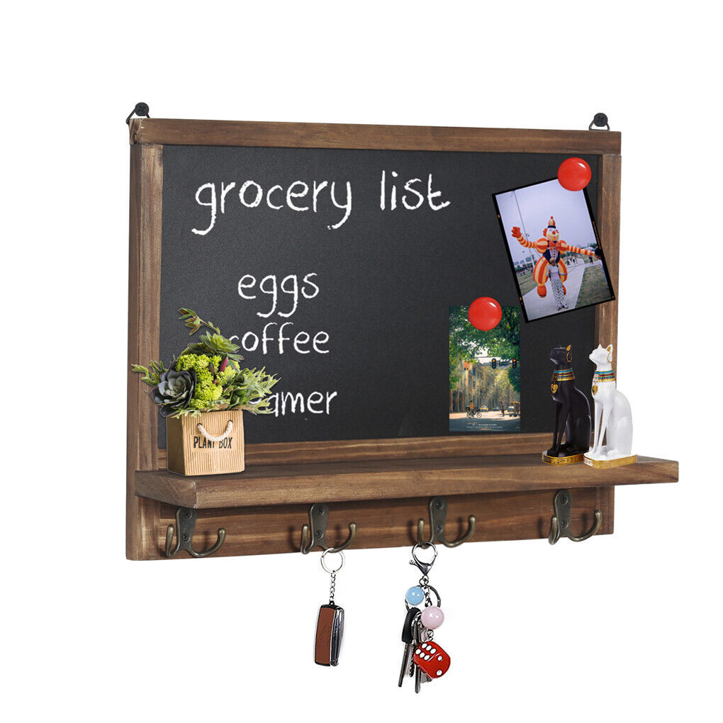 Wall Mounted Rustic Wood Chalkboard Sign