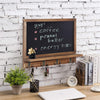 Wall Mounted Rustic Wood Chalkboard Sign