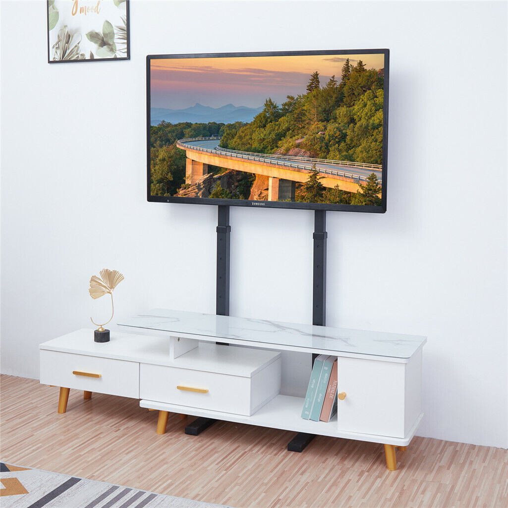 32-100 inch Height Adjustable TV Floor Stand