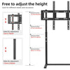 32-100 inch Height Adjustable TV Floor Stand